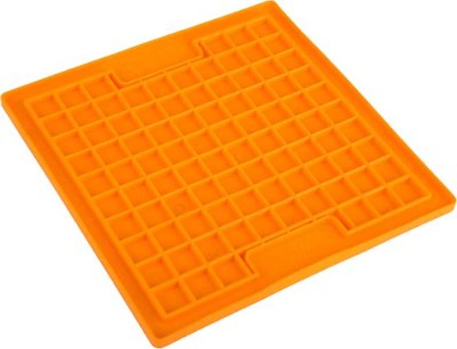 Hovedbilde LickiMat hundeskål Playdate oransje 20x20cm