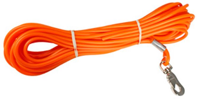 Hovedbilde ALAC Spårlina støpt oransje 6 mm x 15 m