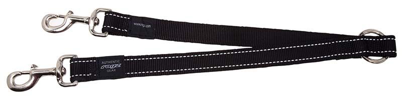 Rogz Utility XL Splitt svart 25 mm x 43 cm