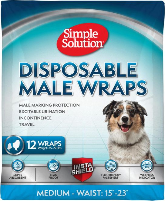 Hovedbilde Simple Solution Engangs Magebånd M (11-23 kg) | 12-pk