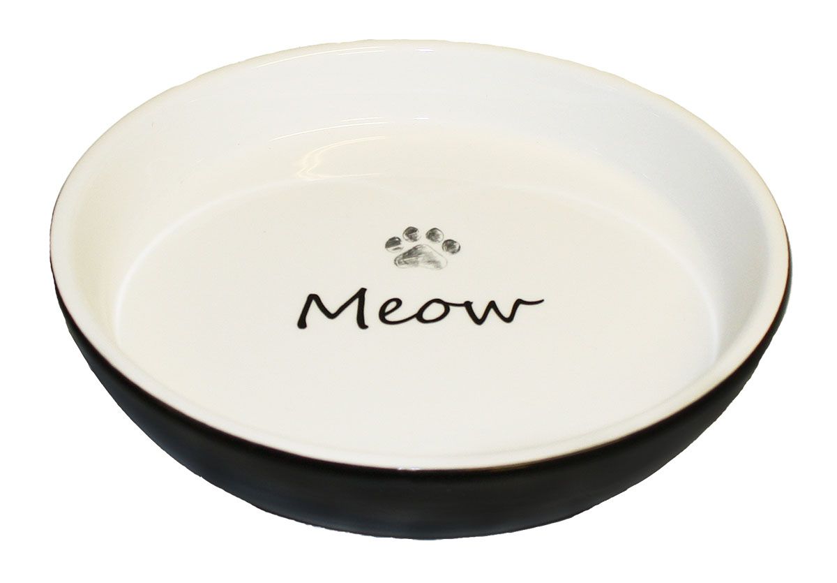 Keramikkskål Meow 15 x 15 x 2,5 cm