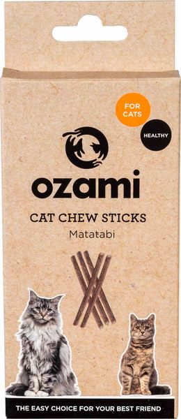 Hovedbilde Kattleke matatabi-pinner 12 cm