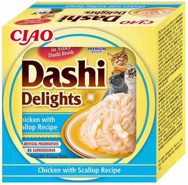 Hovedbilde Dashi Delights Kamskjell 70 g