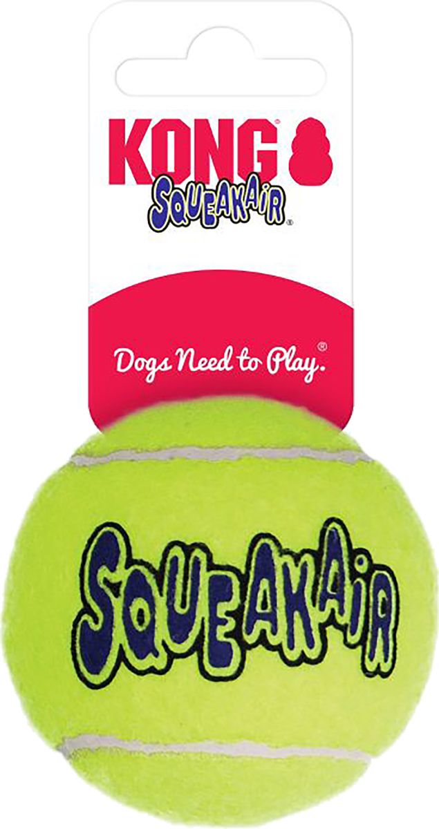 KONG AirDog SqueakAir Tennisball, 6-pakning M 7 cm