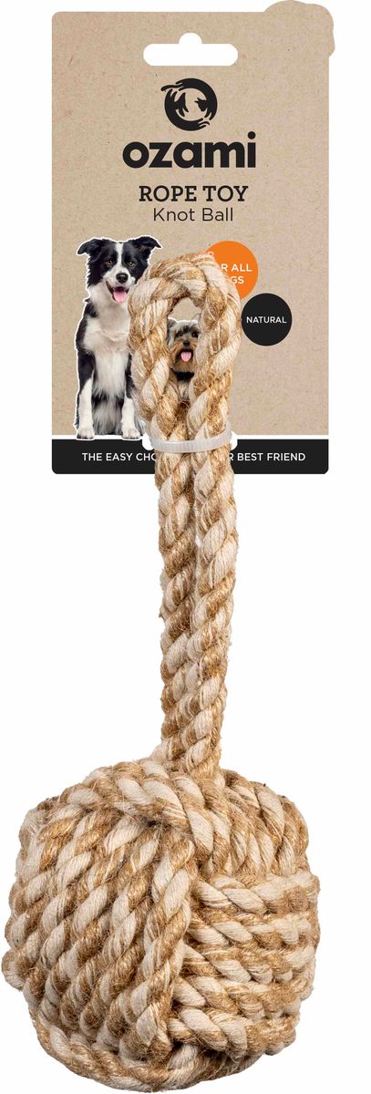 Hundleksak vridd knute