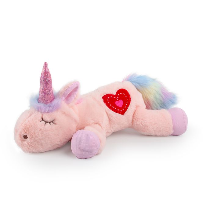 Hovedbilde Little Buddy Heart Beat Unicorn | Beroligende Valpeleke m/ Varme