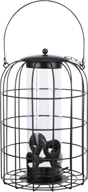 Hovedbilde Trixie Fôrdispenser m/ Beskyttelsesgitter | Småfugl Sort