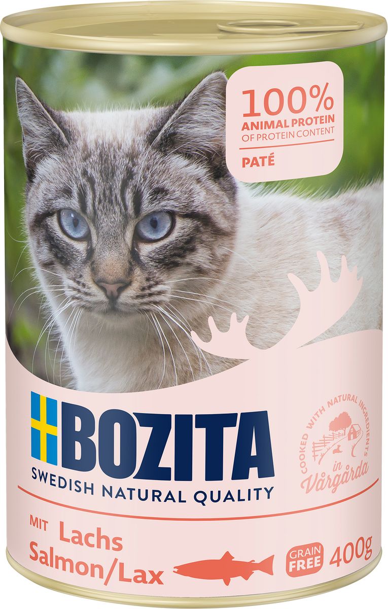 Bozita Feline Paté 400 g Laks