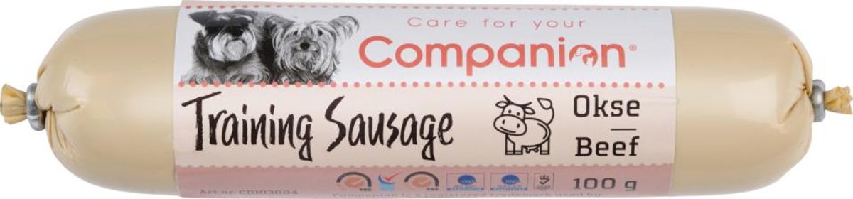 COMPANION Treningspølse med Storfekjøtt ( 100 gr )