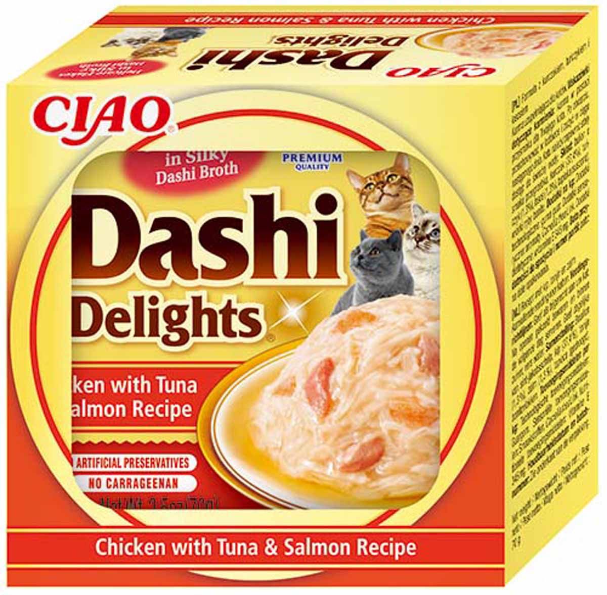 Dashi Delights Tunfisk/laks 70 g