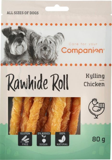 Hovedbilde Kylling rawhide rull