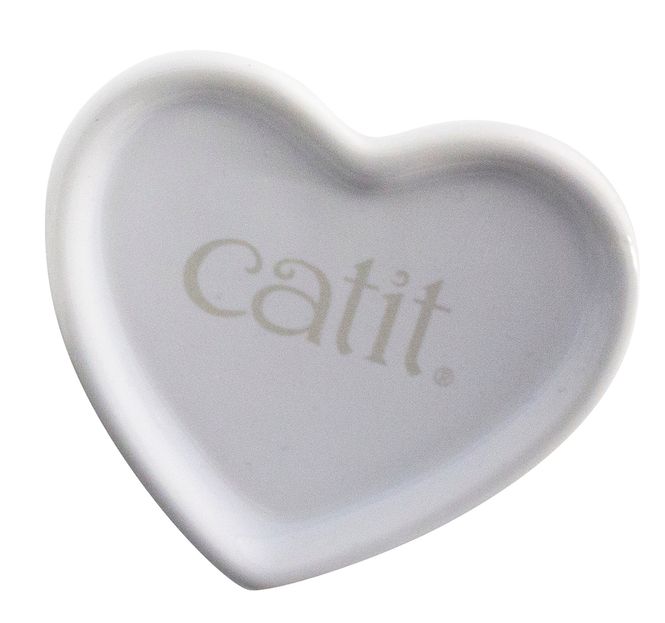 Hovedbilde Catit Ceramic Heartskål 8x7cm
