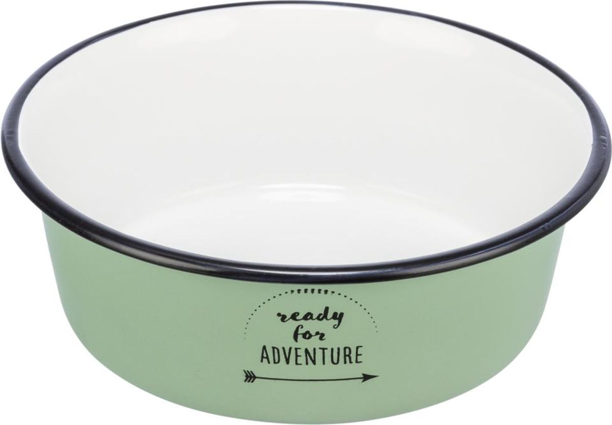 Emaljeskål i rustfritt stål - 0,3 L / ø 12 cm