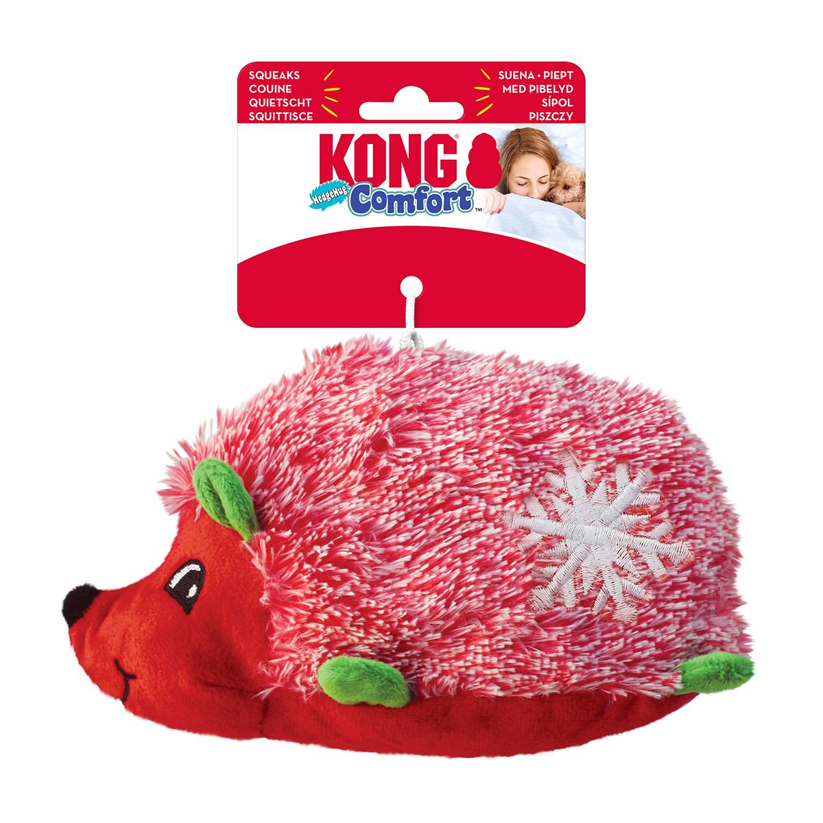 KONG JUL COMFORT HEDGEHUG M