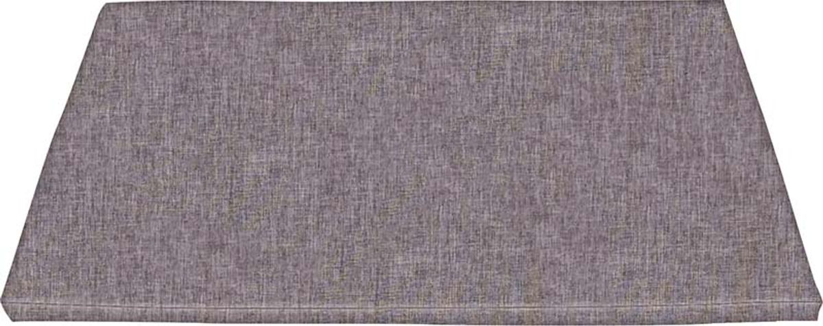 Firkantet Hundemadrass Grå - 76x46x4 cm