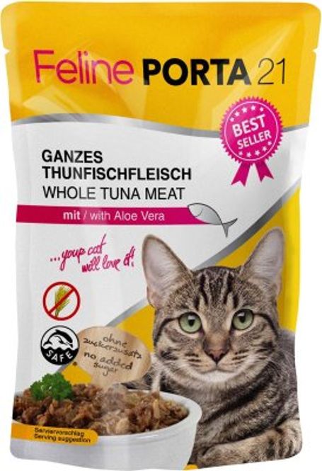 Hovedbilde KATTEFÔR FELINE TUNFISK & ALOE VERA 100GR POSE