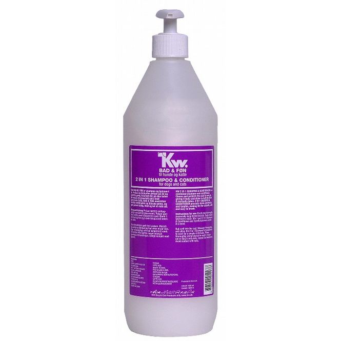 Hovedbilde KW 2 i 1 (Bad og Føn) Shampo 1000 ml