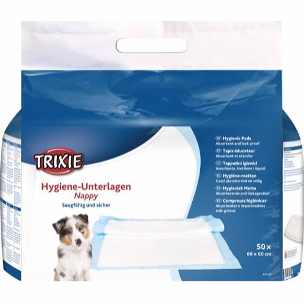 Trixie Nappy Valpematte 60x60 cm Megapack 50 stk