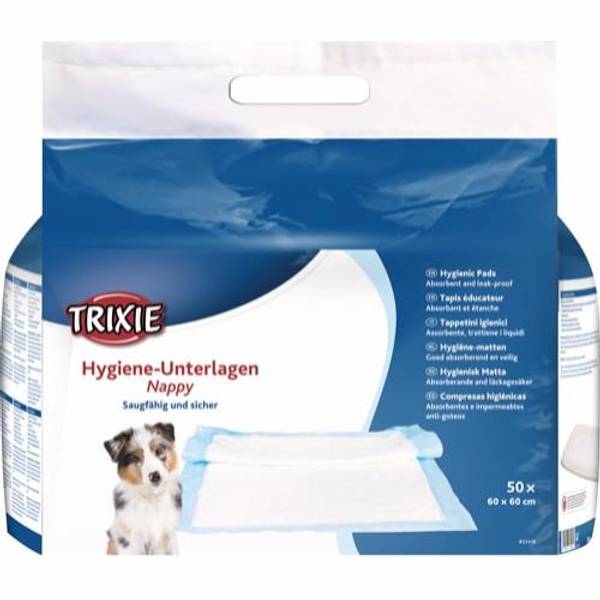 Hovedbilde Trixie Nappy Valpematte 60x60 cm Megapack 50 stk