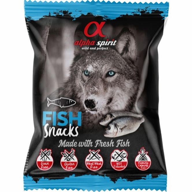 Hovedbilde ALPHA Spirit Fish Snack ( 50g )