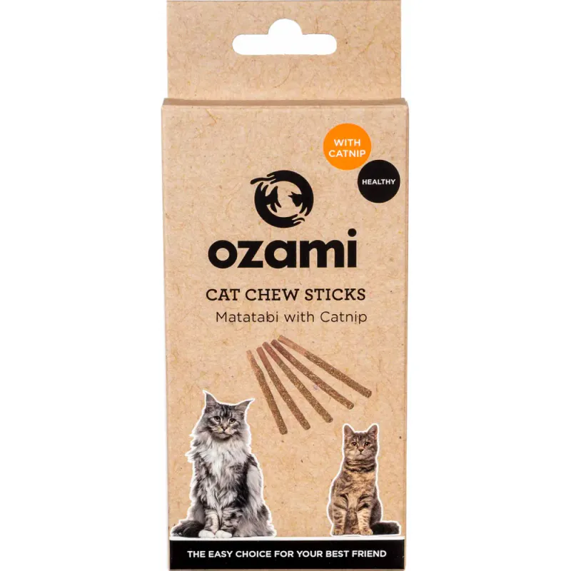 OZAMI Katte leke Matatabi pinne med kattemynte - 12cm