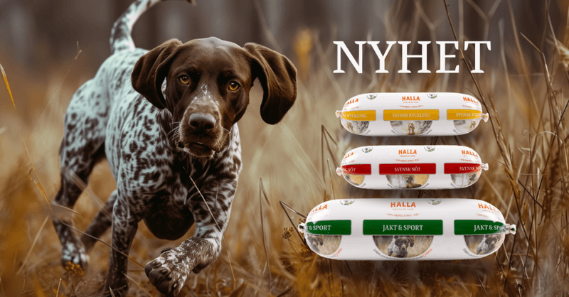 HALLA Svensk Hundepølse Jakt og Sport - 650 gr