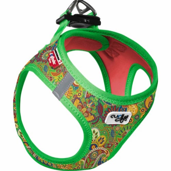 Hovedbilde Curli Air-Mesh Sele Green-Floral | Fresh Step-In Sele