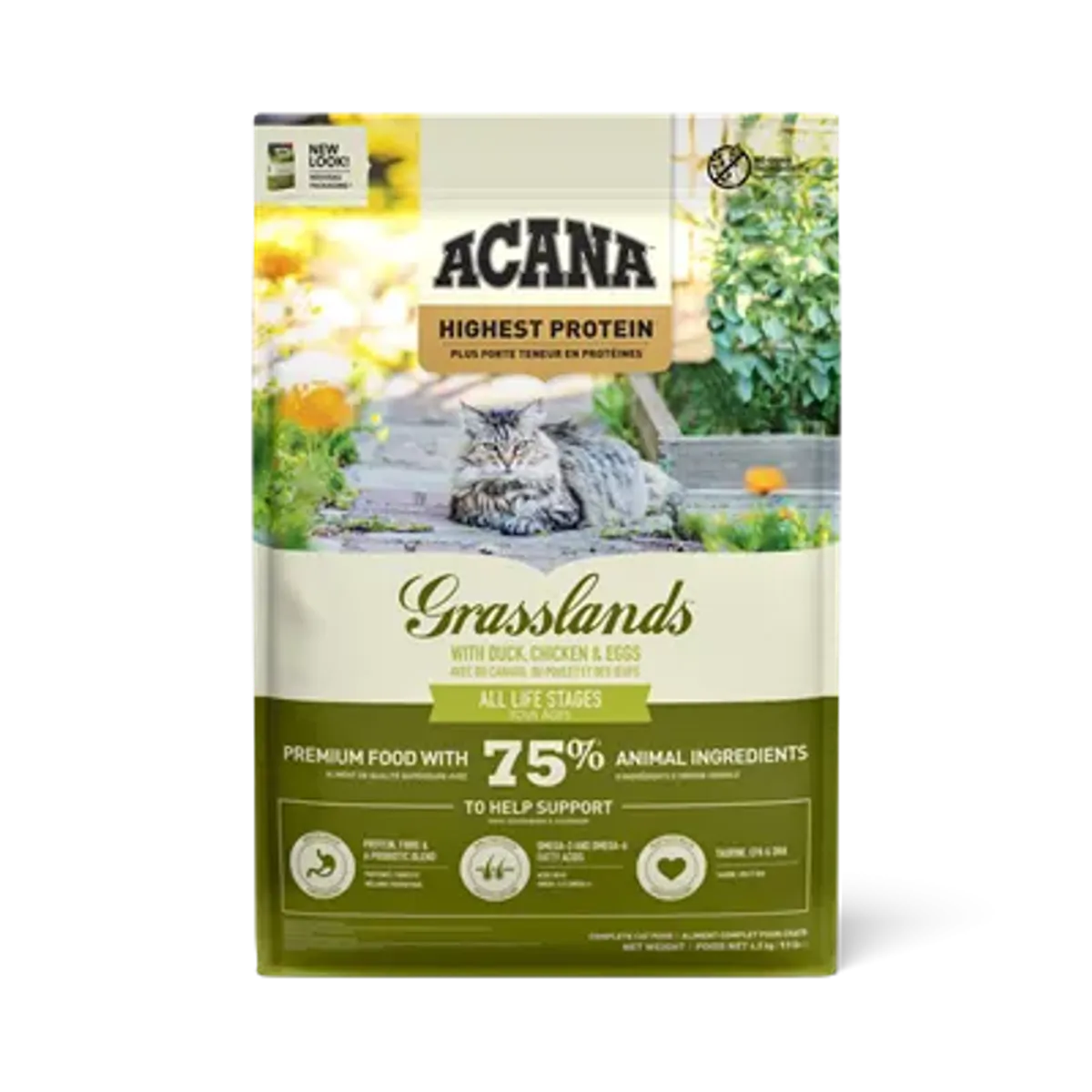 Acana Cat Grasslands 340 g | Biologisk Tilpasset Fôr