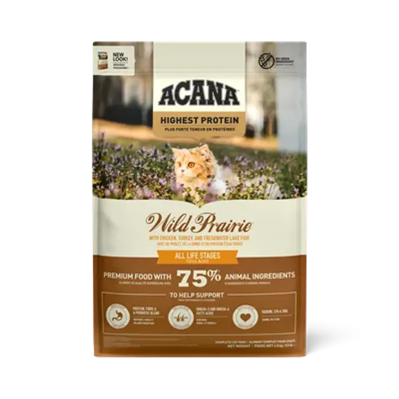 Acana Cat Wild Prairie 4,5kg | Proteinrik Storsekk