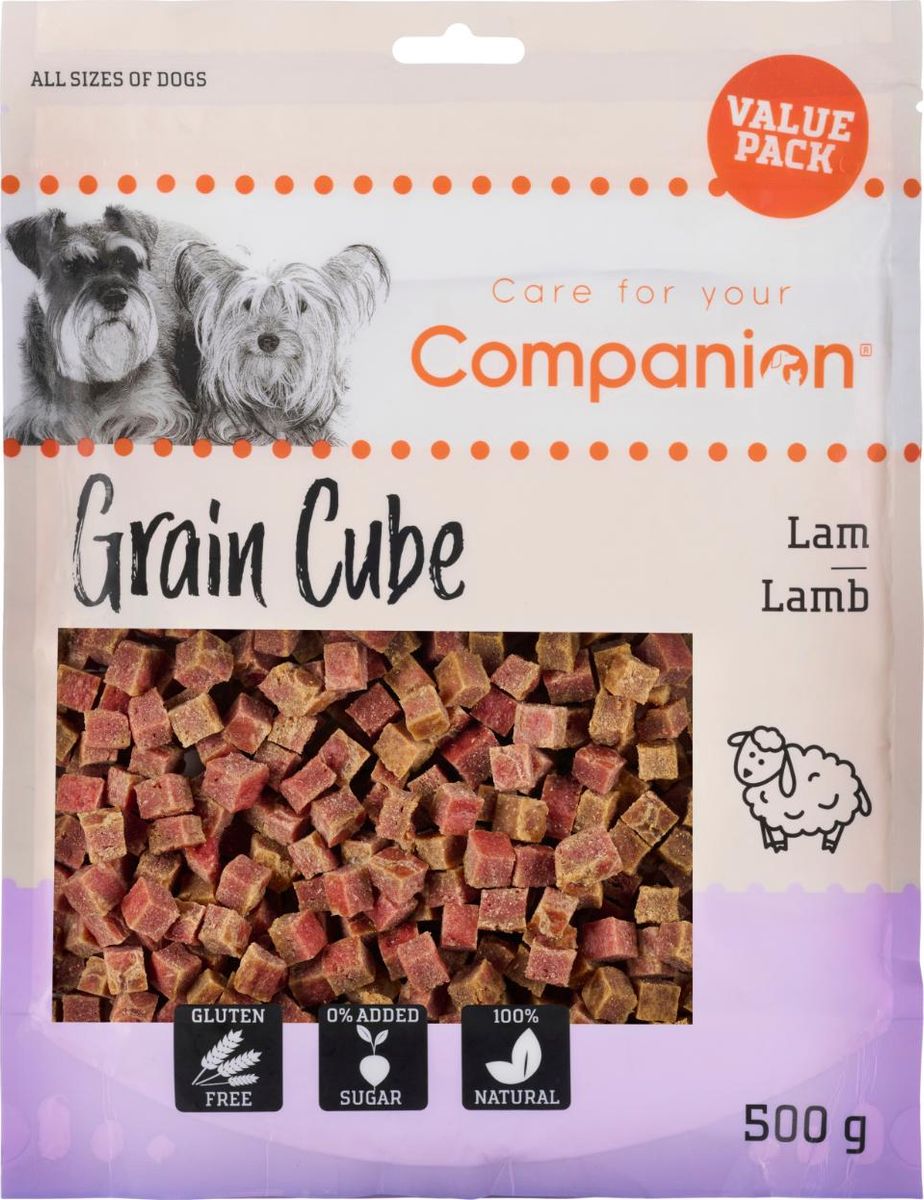 Companion Grain Cube m/ Lam 500g Value Pack | Glutenfri
