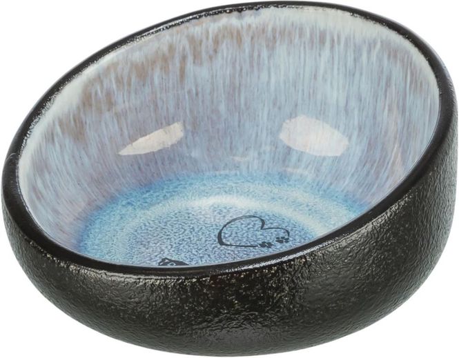 Hovedbilde Trixie Ergonomisk Keramisk Katte-skål | Sort/Farget (ø15 cm)