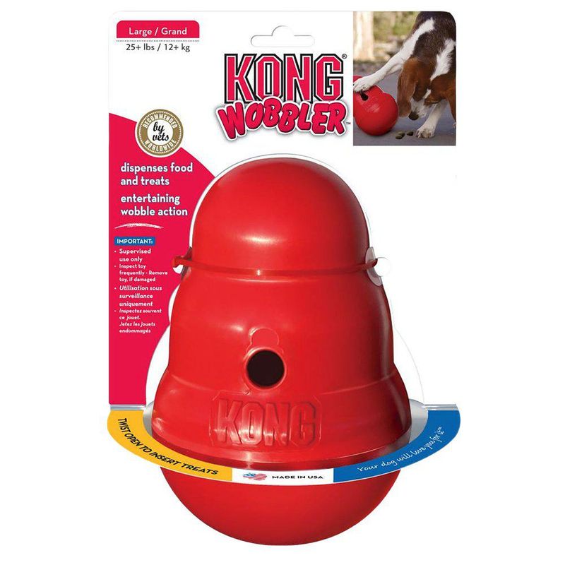 Kong Wobbler L 19x13x13 cm