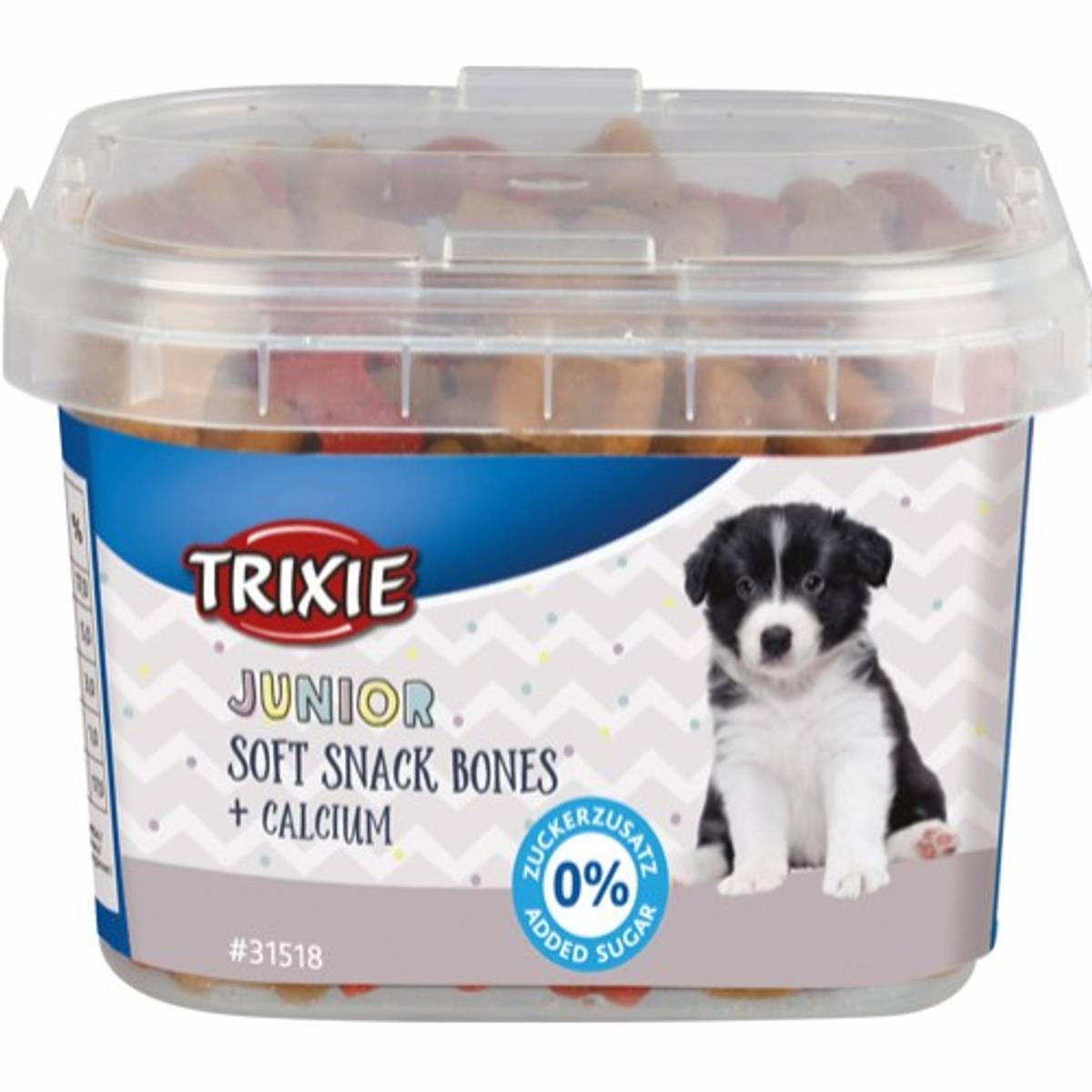 TRIXIE Junior Soft Snack Bones + kalsium - 140 gr