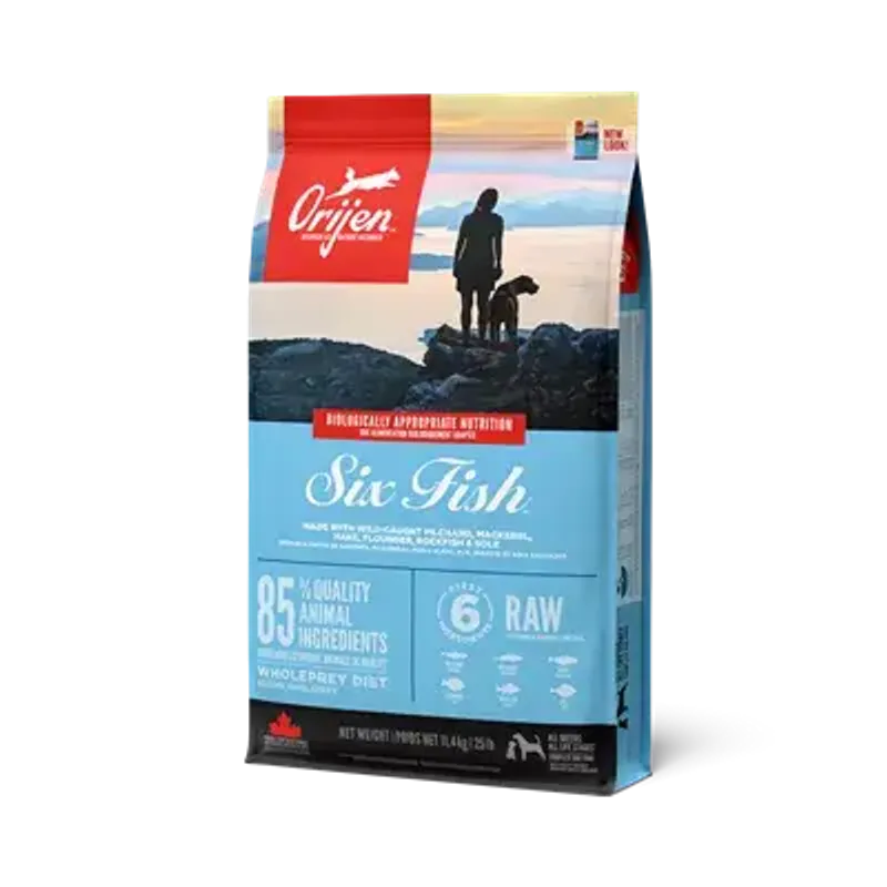 Orijen Dog Six Fish 2 kg | Premium Fiskeunderhold