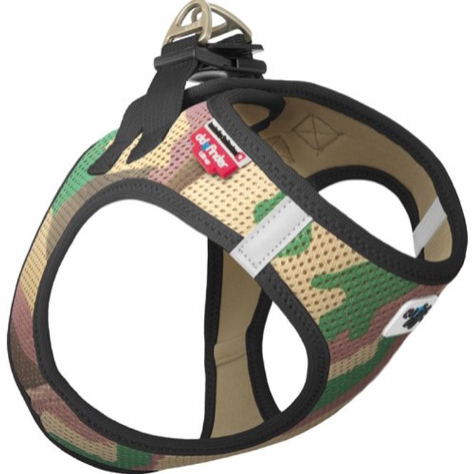 Hovedbilde Curli Air-Mesh Sele Camo | Tøff Step-In Hundesele