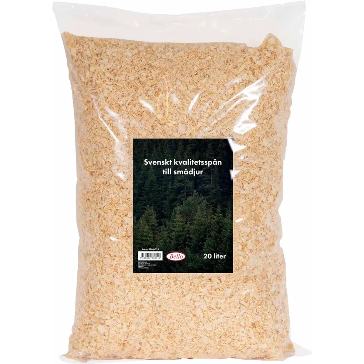 BELLO Løs pakket Spon 20 L