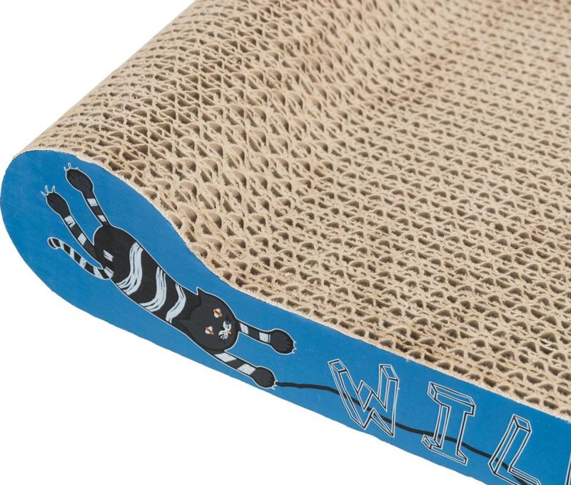 Trixie Wild Cat Klorebrett i Papp 41x24cm | m/ Catnip