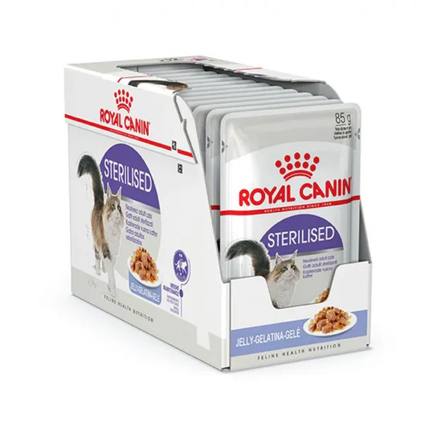 Hovedbilde ROYAL CANIN Sterilised Gelé 12x85g | Våtfôr ...