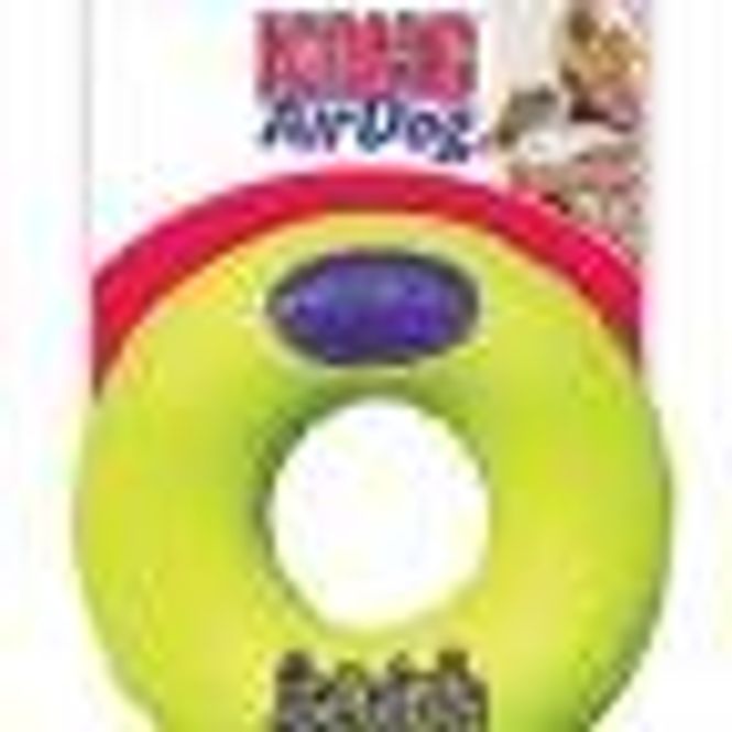 Hovedbilde KONG AIRDOG SQUEAKER DONUT M 13x4CM