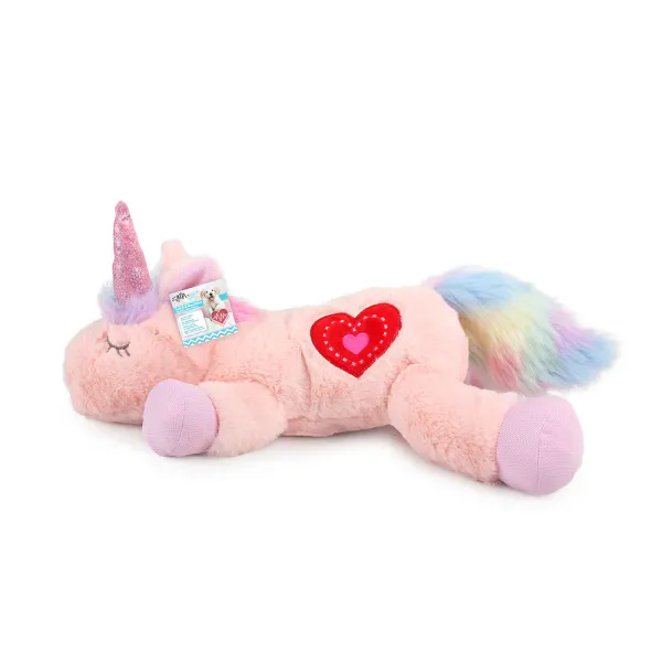 Hovedbilde Little Buddy Heart Beat Unicorn | Beroligende Valpeleke m/ Varme