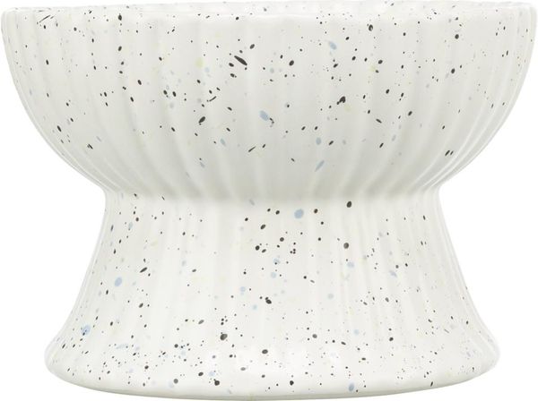 Hovedbilde Trixie Forhøyet Kattekål 0,2 L (Ø 13 cm) | Hvit Terrazzo