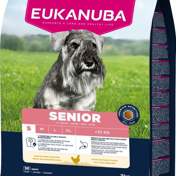 Hovedbilde EUKANUBA Senior Small Breed m. Kylling ( 3kg )